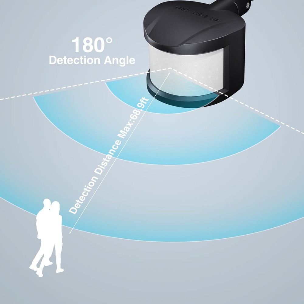 Onforu Motion Sensor, Dusk to Dawn Detector, Timer, Adjustable Detection Distanc