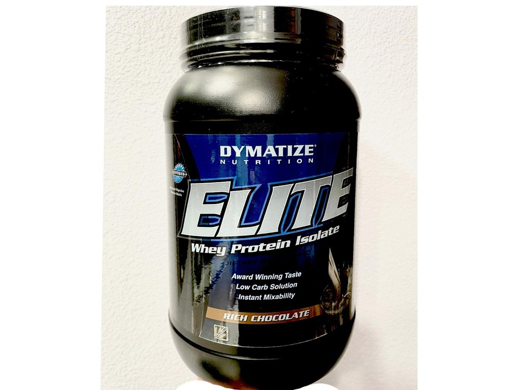 Elite Whey Protein Isolate  Rich Chocolate, 2 lbs, 29 servings