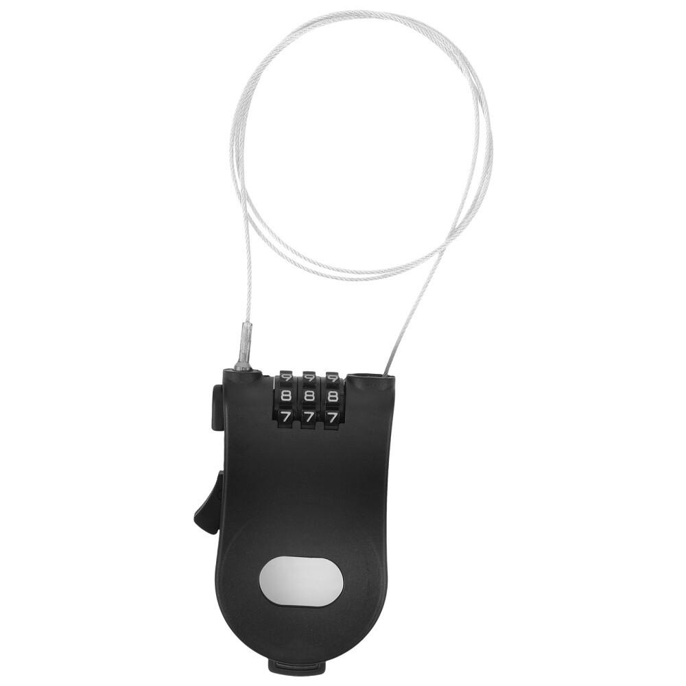 Compact Snowboard Cable Lock with Anti-Lock Feature for Ski Board Safety