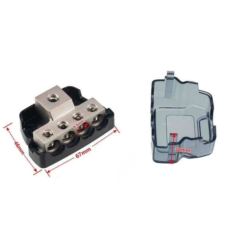 Distribution Junction Box Block Series 1/0 Gauge Accessory Replacement