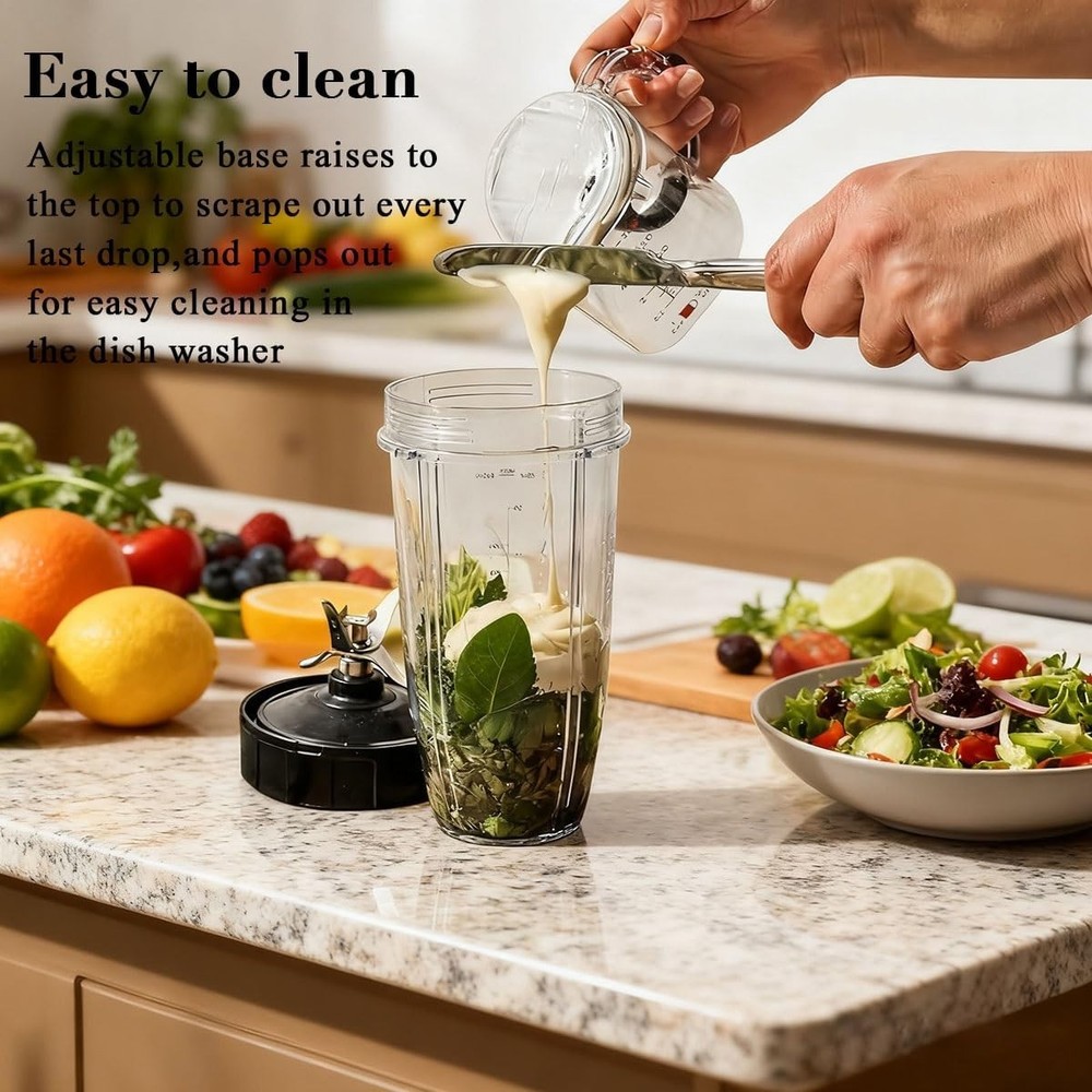 4-In-1 Adjustable Measuring Cup - Multi-Functional up Cup Measuring Cup, with Ad