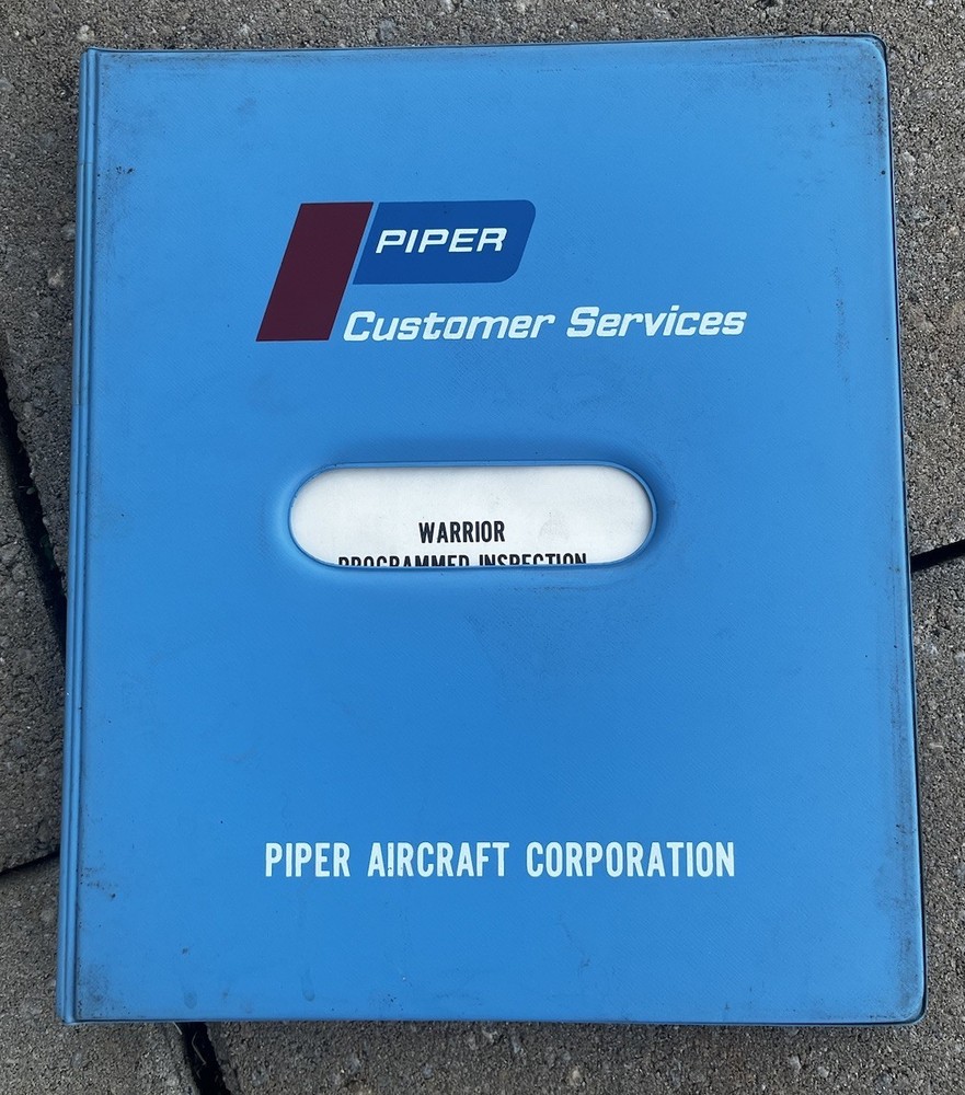 Piper Warrior Programmed Inspection 761-540 Original
