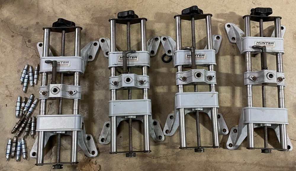 Hunter Engineering - alignment wheel adapters - set of four - used