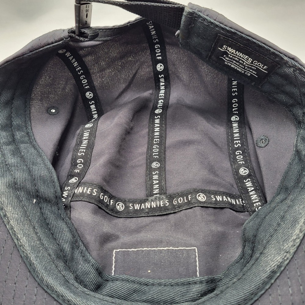 Swannies Golf Est. 2015 Cycling Cap - Adjustable - Dark Gray