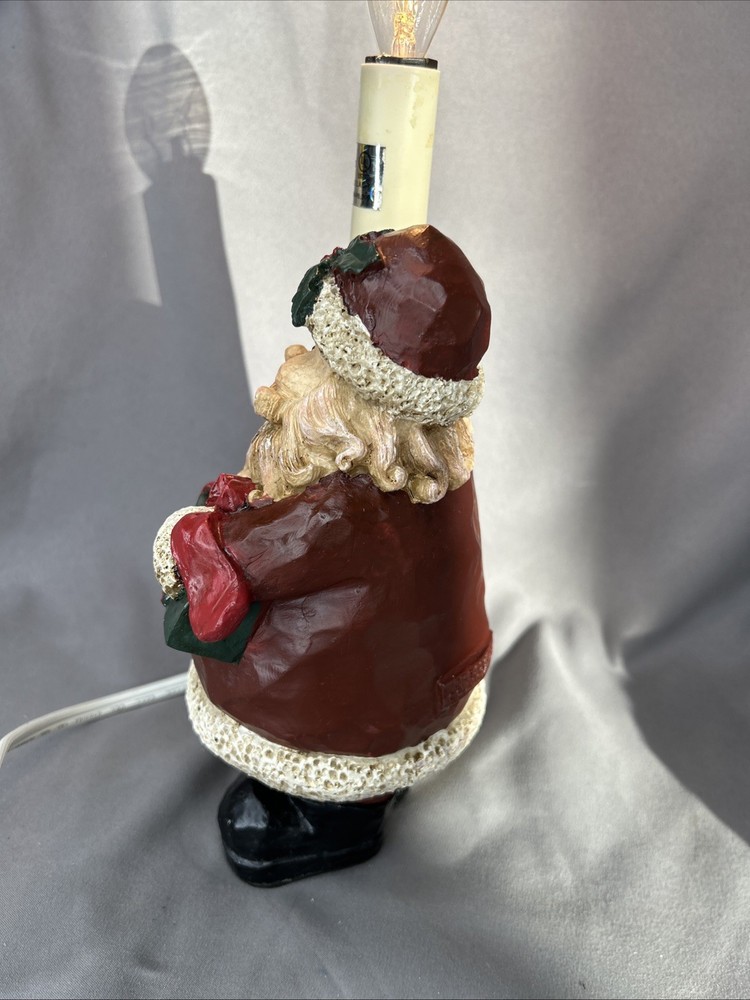 Vintage Crestwell Christmas Santa Light