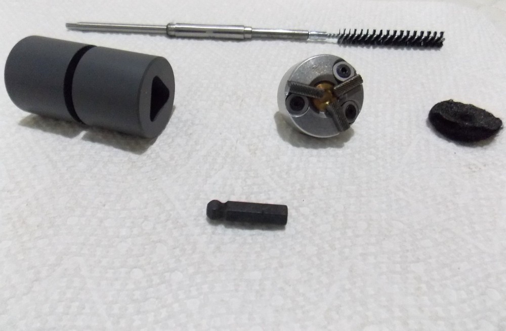 Manson .30 cal.11 degree muzzle crowning tool complete