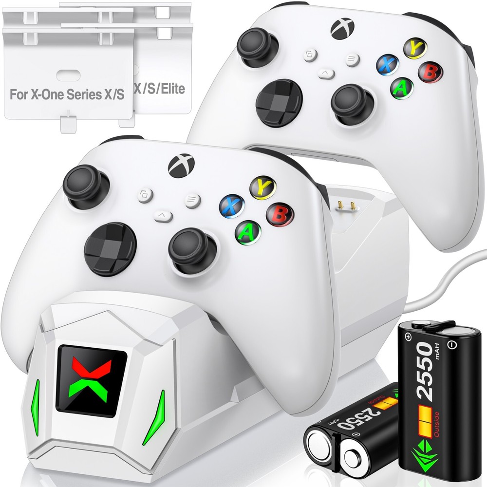 Rechargeable Battery Pack+Charging Dock For Xbox One Xbox Series X S Controller