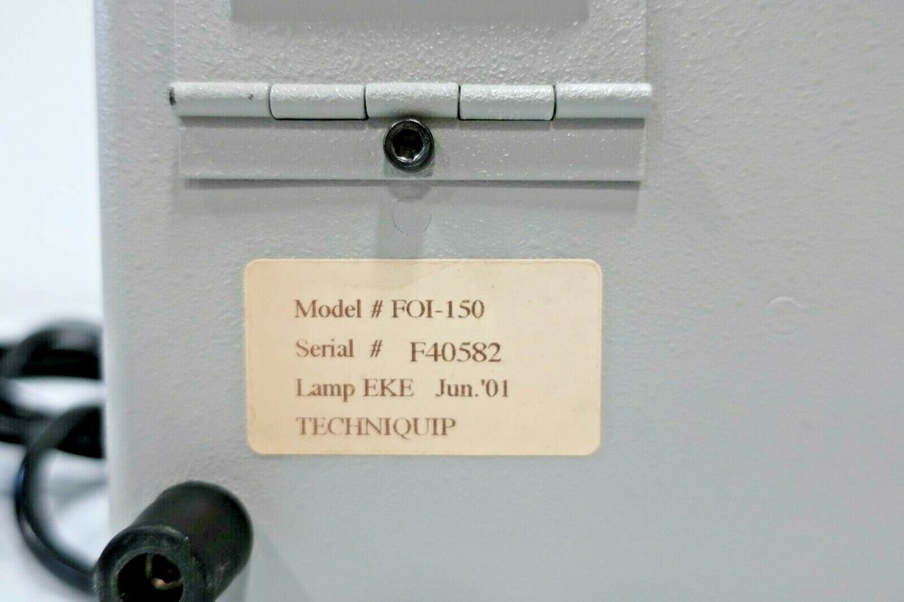 Techniquip FOI-150 Fiber Optic Illuminator Light Source - 18481