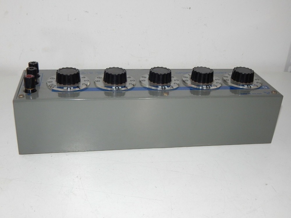 Crank Resistor D15 Resistor Box Box Precision Variable 0-99999 Ohm 0.1
