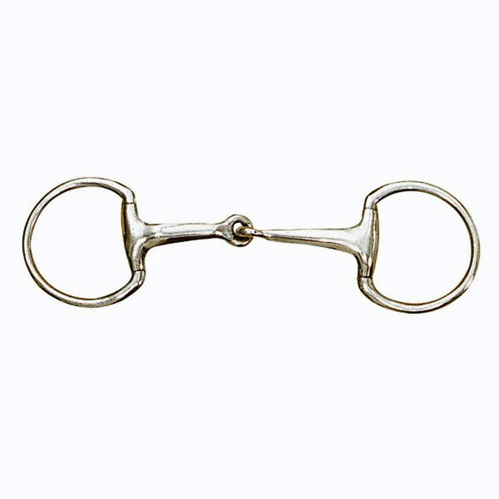 405895 Centaur® Hollow Medium Weight Eggbutt Snaffle Bit NEW