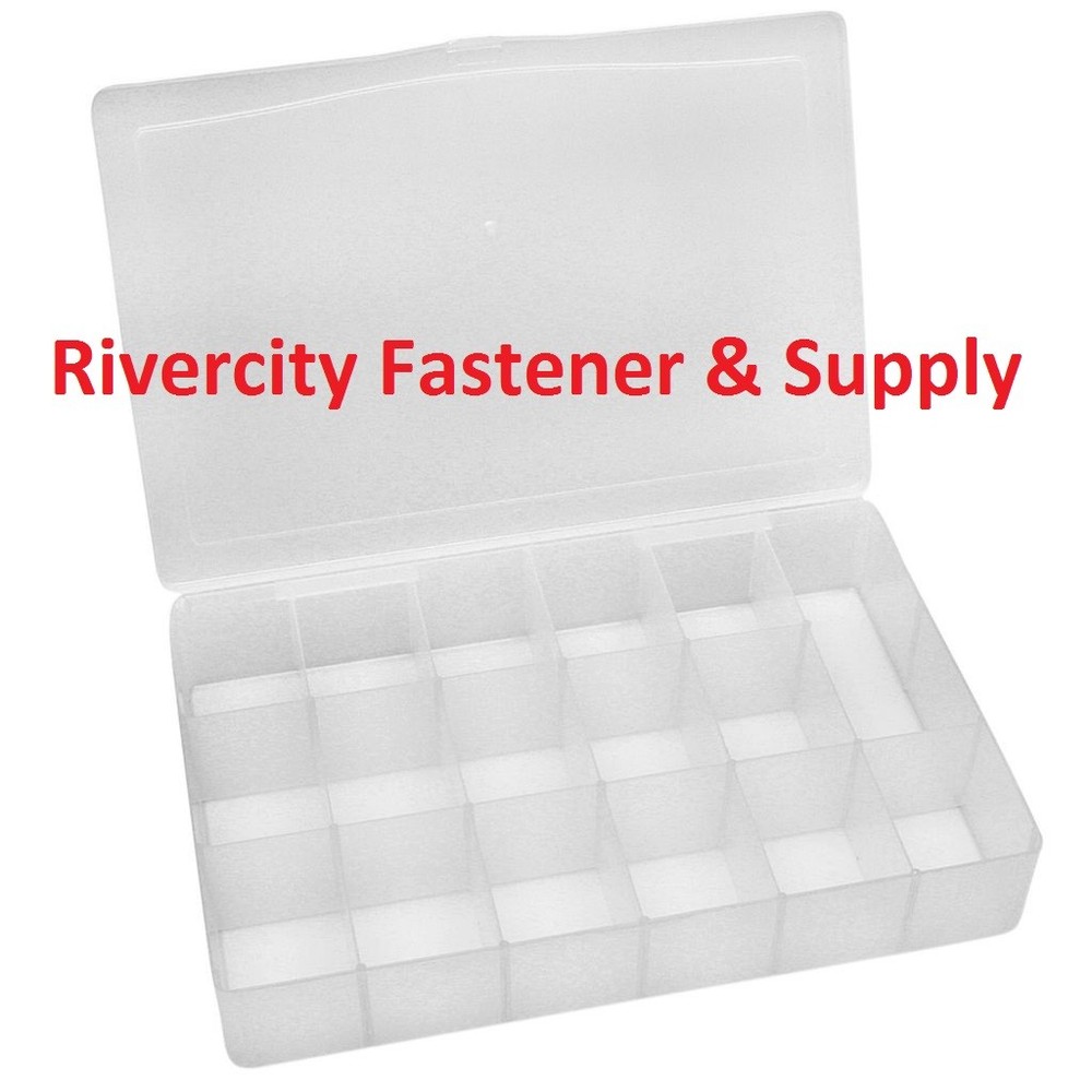 17 Hole Plastic Compartment Storage Tray / bin / Organizer / Box for Nuts, Bolts