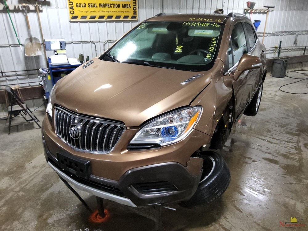 2016 Buick Encore Passenger Front Headrest Only Black Vinyl