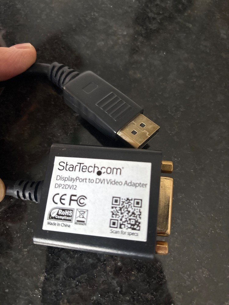 StarTech Adapt Displayport to DVI Video 1080P DP2DVI2