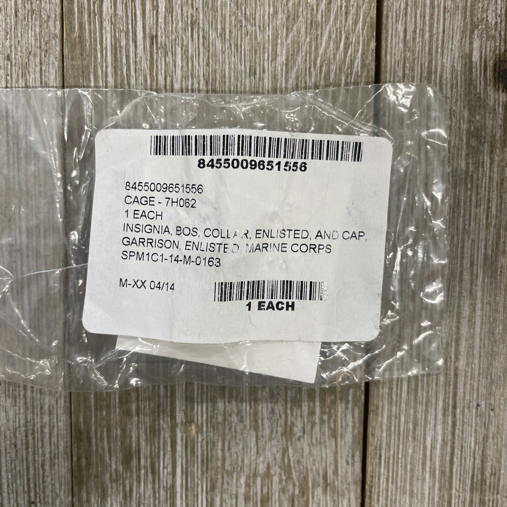 USMC Enlisted Emblem Screw Pin New