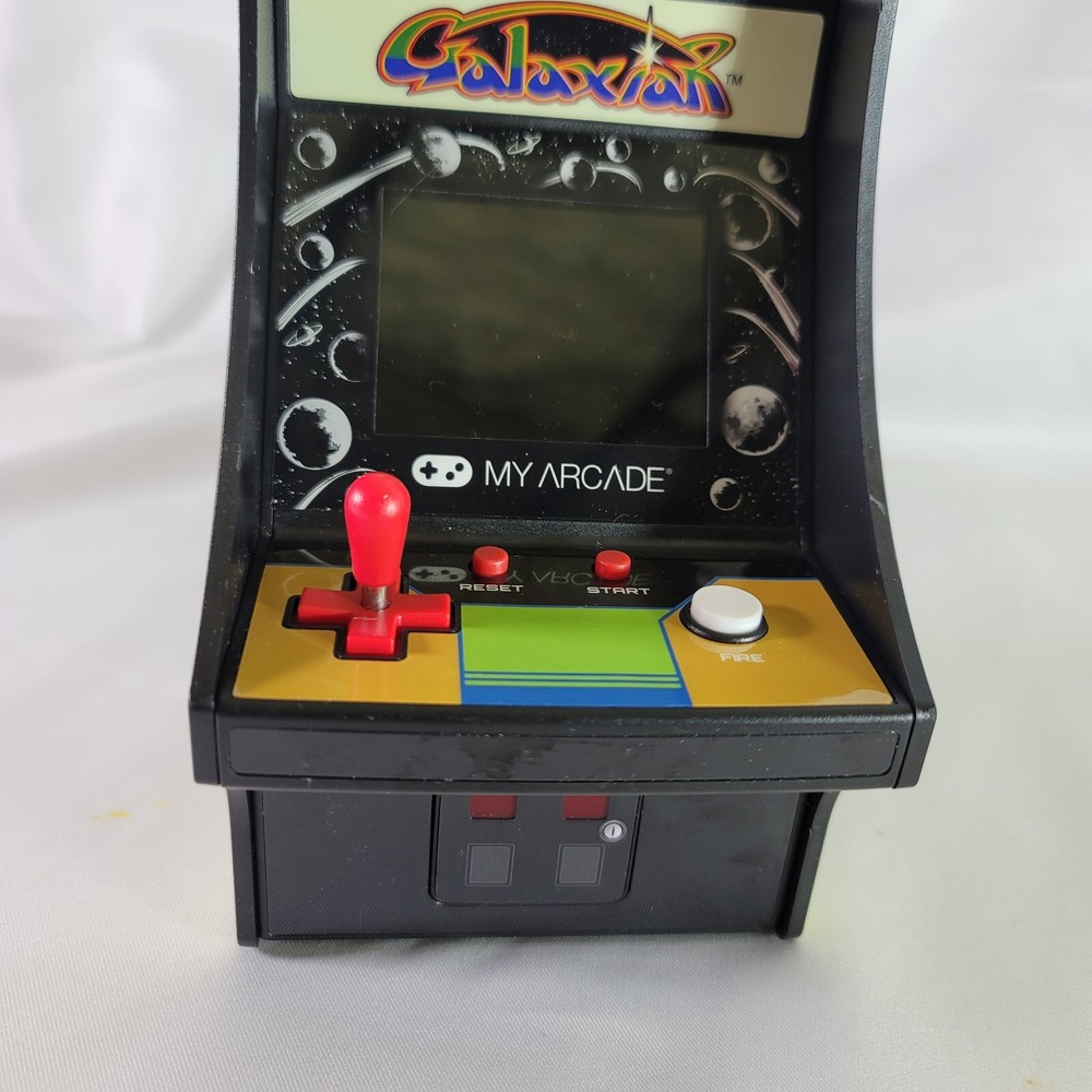 My Arcade Micro Player Mini Arcade Machine: Galaxian Video Game - Tested Works!