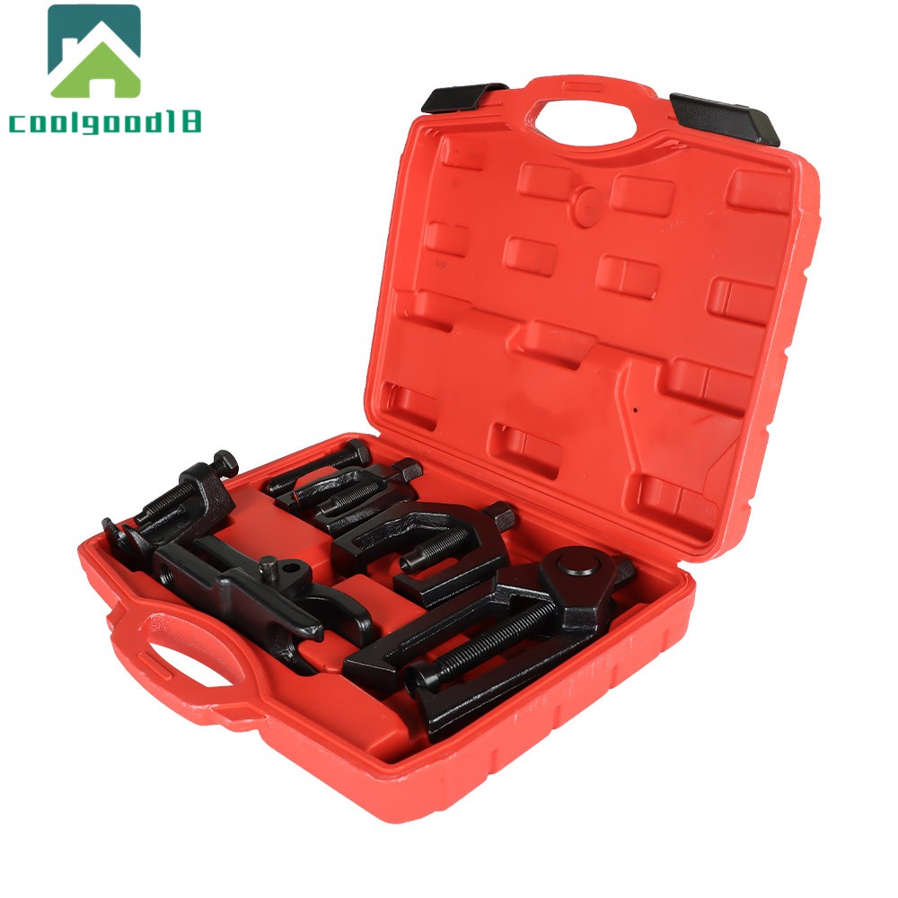 6x Front End Service Tool Kit Ball Joint Separator Pitman Arm Tie Rod Puller