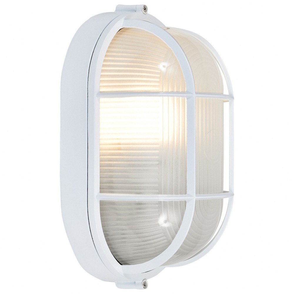 Used Access Lighting 20292-WH/FST Nauticus-One Light Wall Fixture-11 Inches Wide