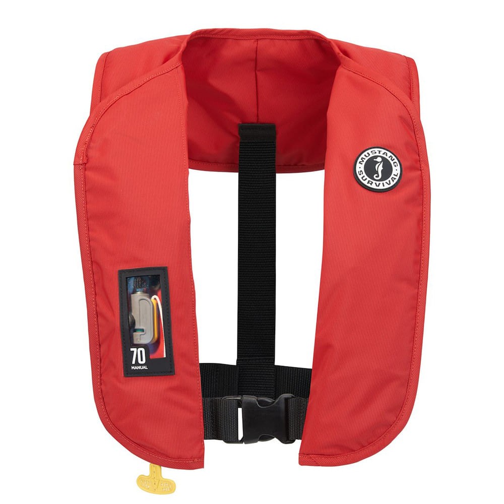 Single Type V Adult Red Nylon MIT 70 Personal Floatation Device
