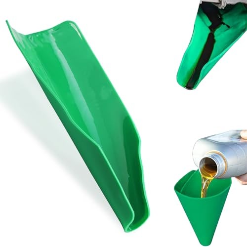 Reused Flexible Foldable Oil Funnel, Multi-Purpose Form a Funnels for