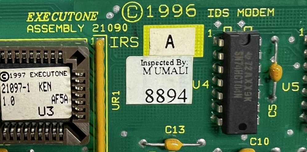 Executone 21090 IDS Modem Card