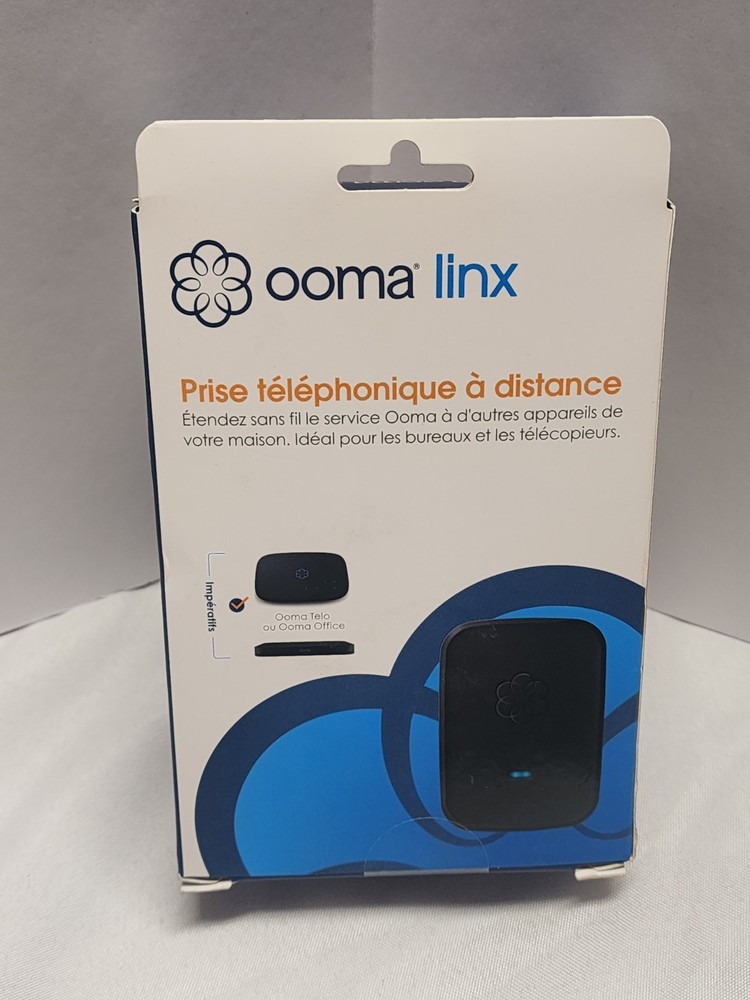 New Ooma Linx Remote Phone Jack, Wireless Accessory for Ooma Telo
