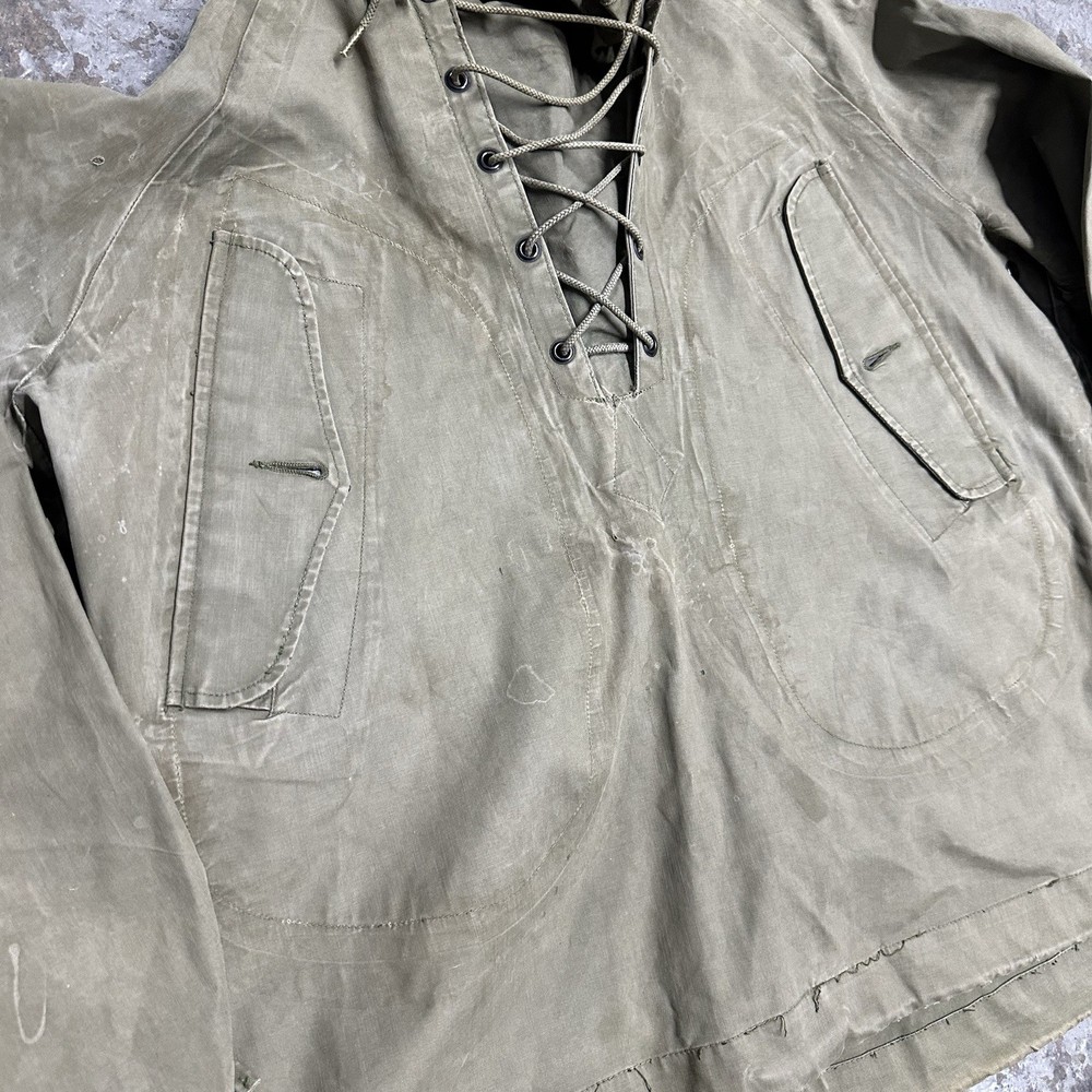 US Navy Pullover Smock ; 1940s ; Vintage Military Jacket