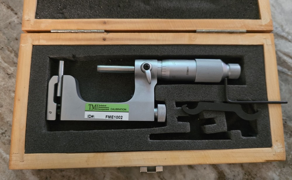 1-2" Multi-Anvil MICROMETER,Uni-Mike,0.0001" grad.carbide tip 260225