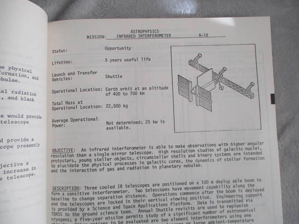 NASA/MSFC PRE-SHUTTLE SPACE SYSTEMS TECHNOLOGY MODEL COMPLETE 3 VOLUME SET -1980