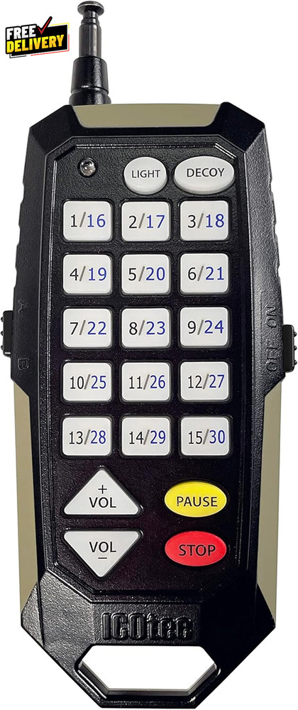 Renegade+ Programmable Predator Call with Bluetooth 30 Professional Sounds 300..