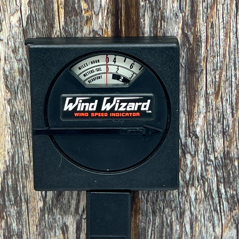 Davis Instruments Wind Wizard Wind Speed Indicator Wind Meter & Case Works✔ USA