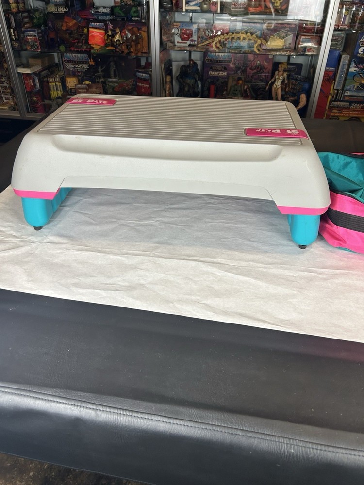 Vintage The Step XT Aerobic Step Complete Adjustable Risers Exercise With Bag