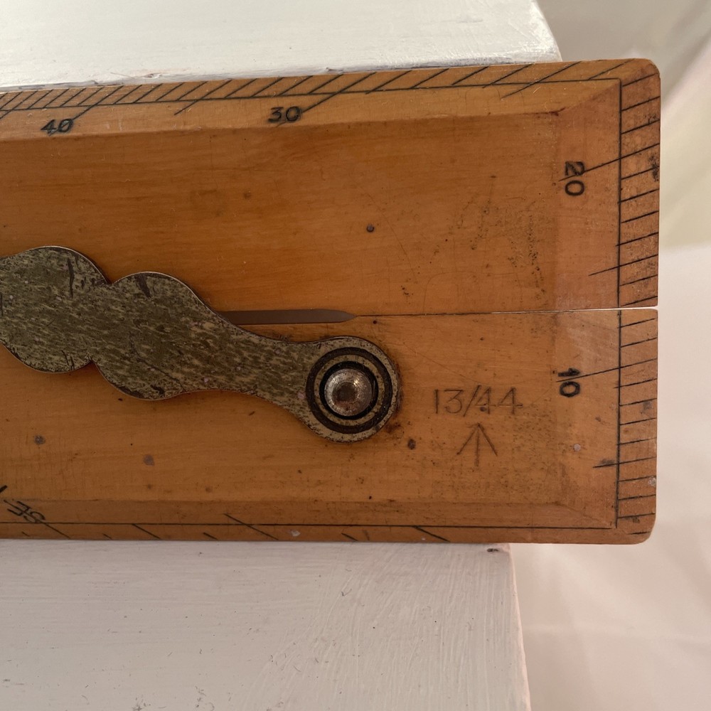 Vintage Capt Fields Improved Parallel Nautical Ruler