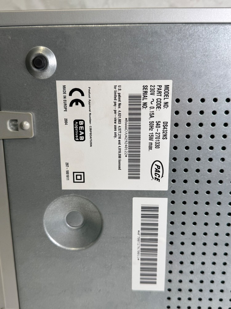 SKY DECODER PACE DS 432 NS