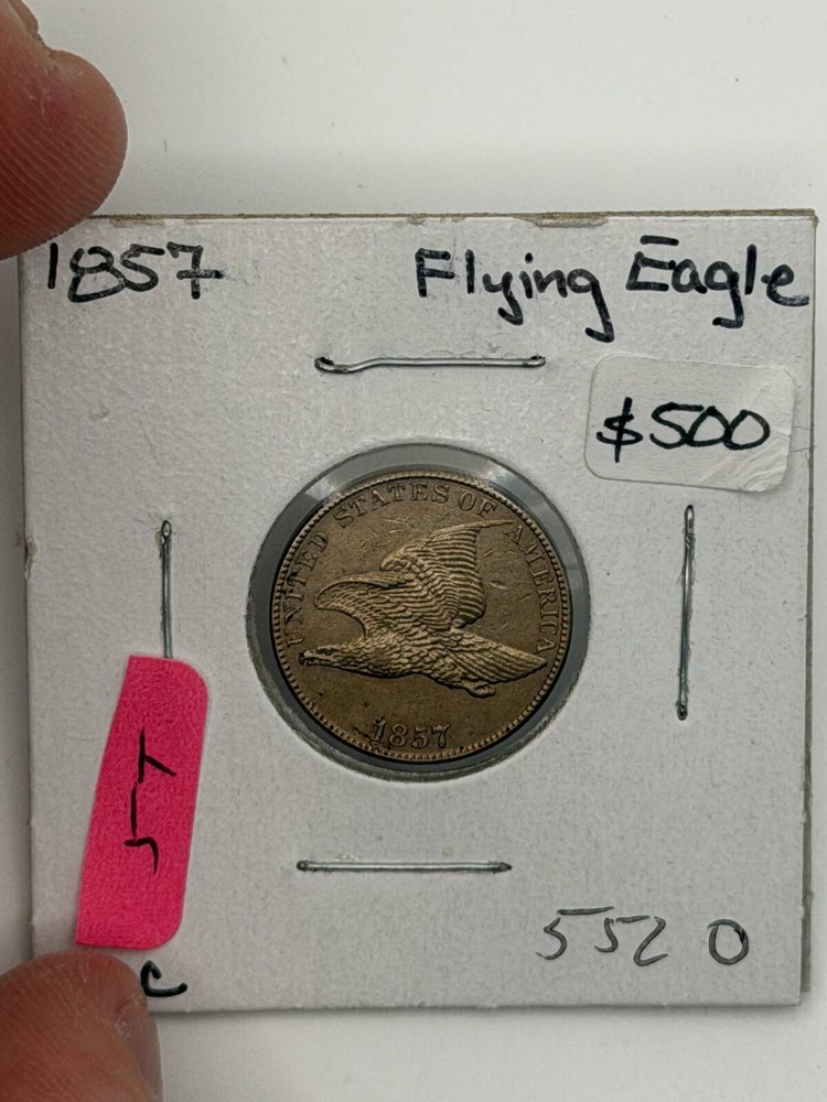 1857 Small Cents Flying Eagle