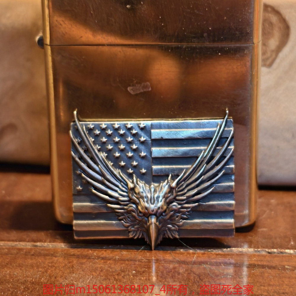 Brass Eagle Decal Kerosene Lighter Decal Lighter not included