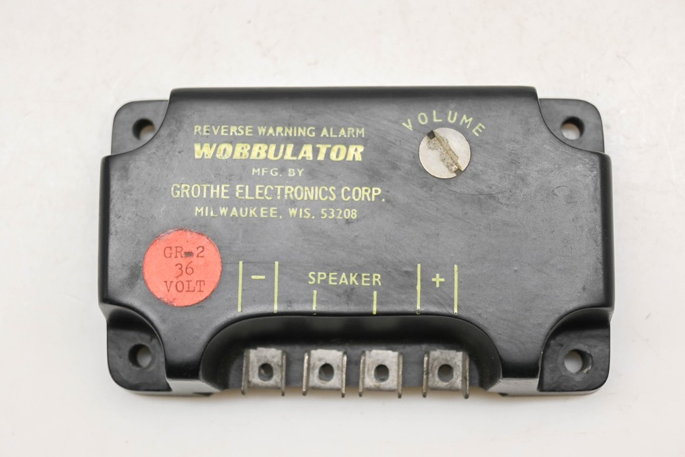 Grothe Electronics GR-2 36V Reverse Warning Alarm Wobbulator