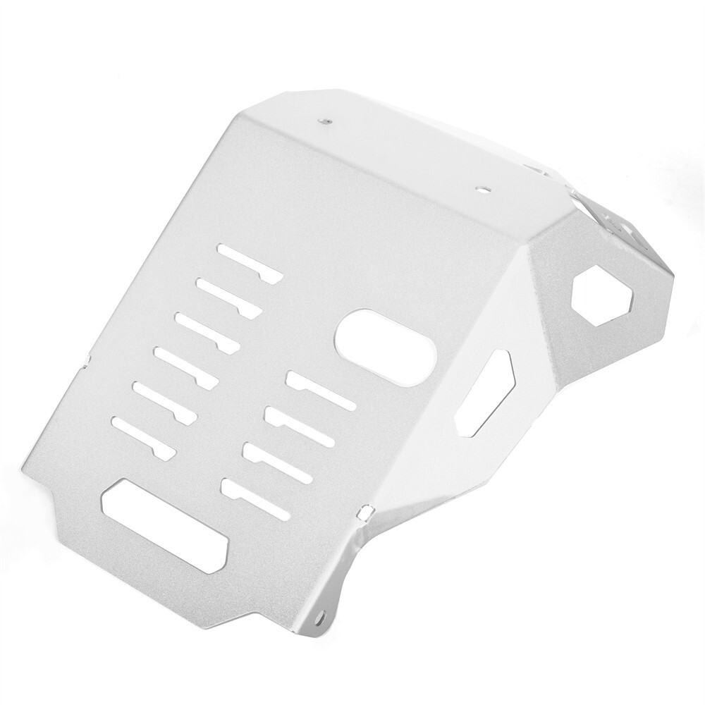 US SILVER Front Skid Plate Engine Bash Cover Guard For SUZUKI V-STROM 800DE