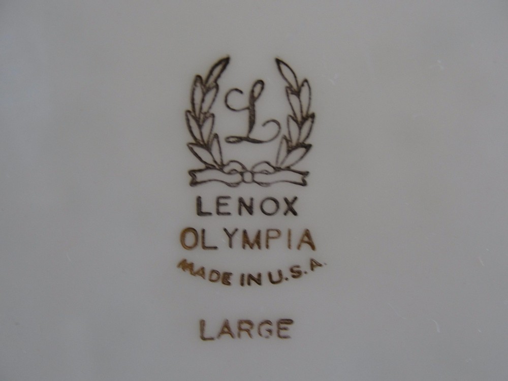 LENOX OLYMPIA LARGE PLATTER 17 1/2"