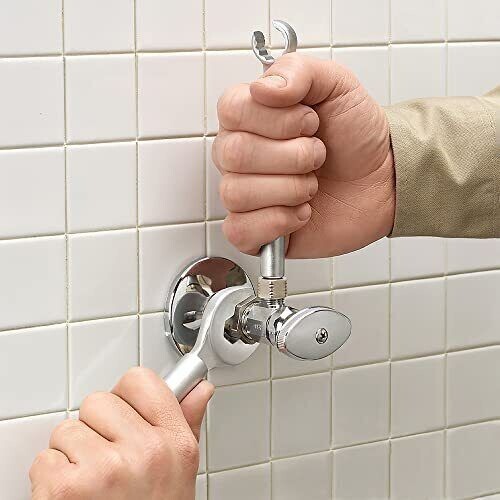 27023 Model 2002 One Stop 2-in-1 Wrench for Angle Stops, Straight Stops