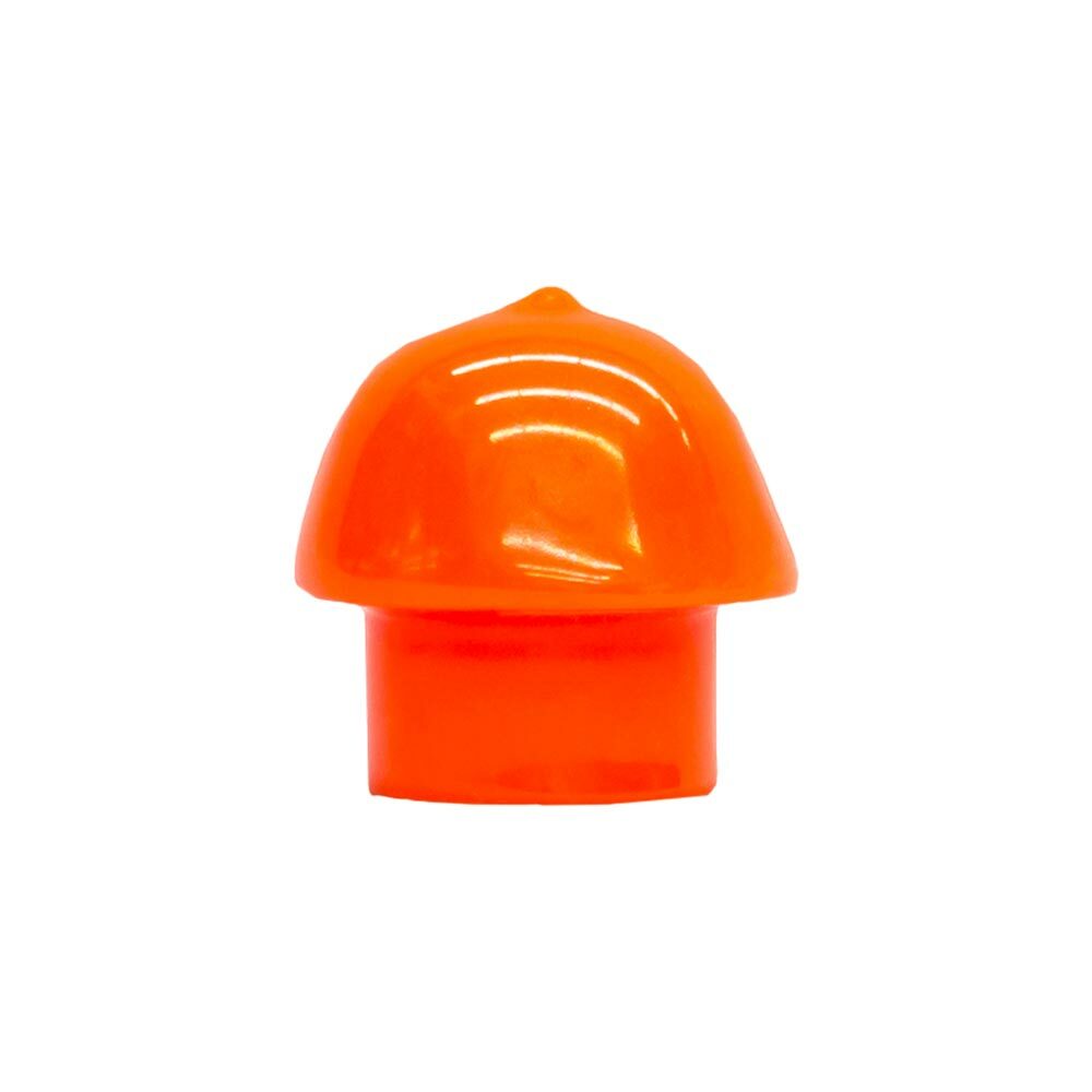 25 Pack SCBA Cylinder Valve Thread Protector Caps Orange