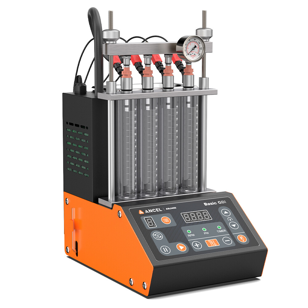 ANCEL ANJ400 Fuel Injector Cleaner Tester Low-resistance Injector Test Function