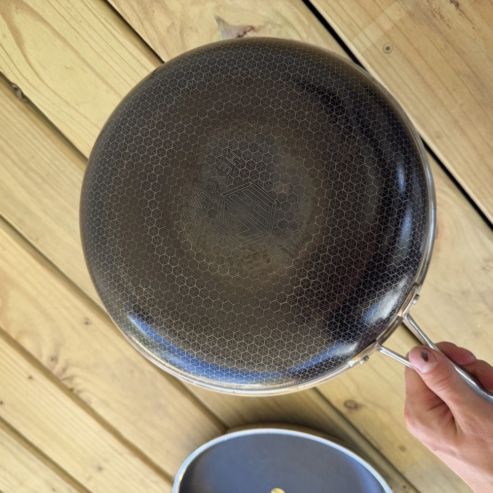 Hexclad Hybrid Cookware 6 Piece Set Preowned Great Condition