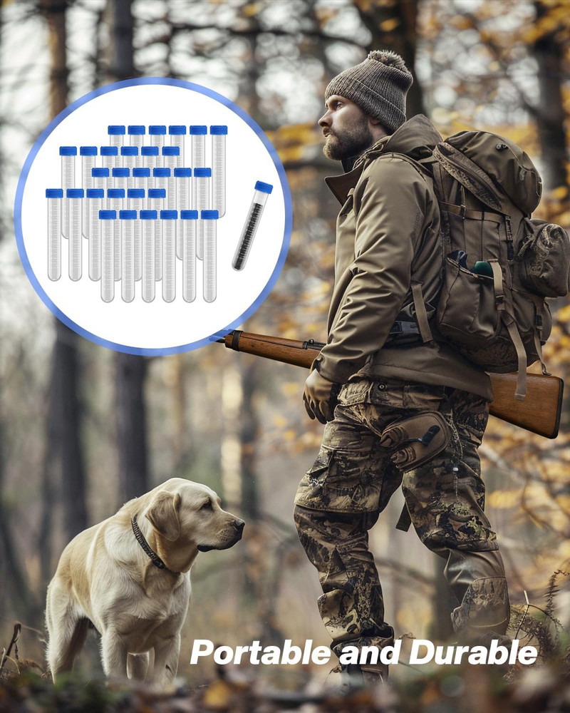 Muzzleloader Accessories Kit, Charge Tubes Black Powder Accessories for Precisio