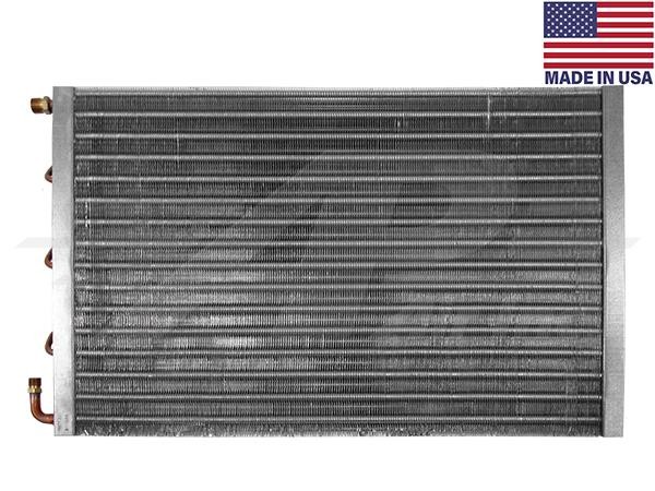 16x24 Replacement Condenser - 3 Rows, #8 & #6 O-Ring Fittings
