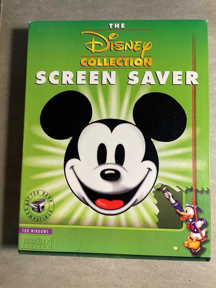 Disney Collection Screen saver (PC, 1993) Complete