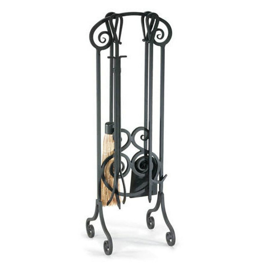 Napa Forge Antique Scroll Fireplace Tool Set - Brushed Bronze - 33" H