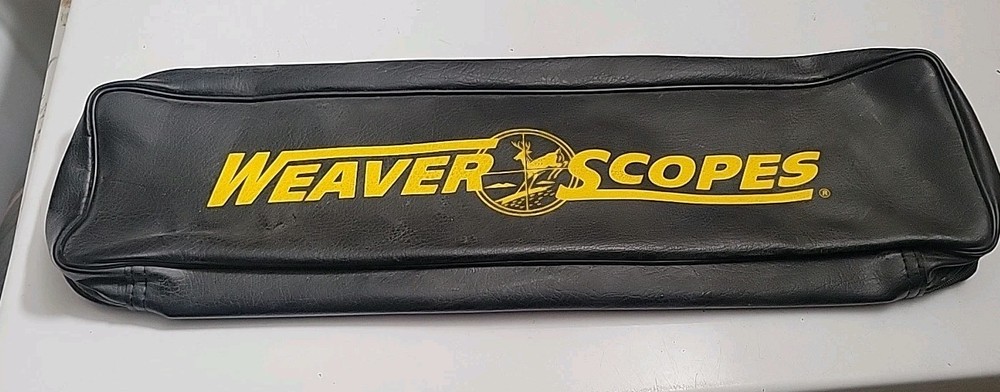 Vintage Weaver  Scope Leather Case