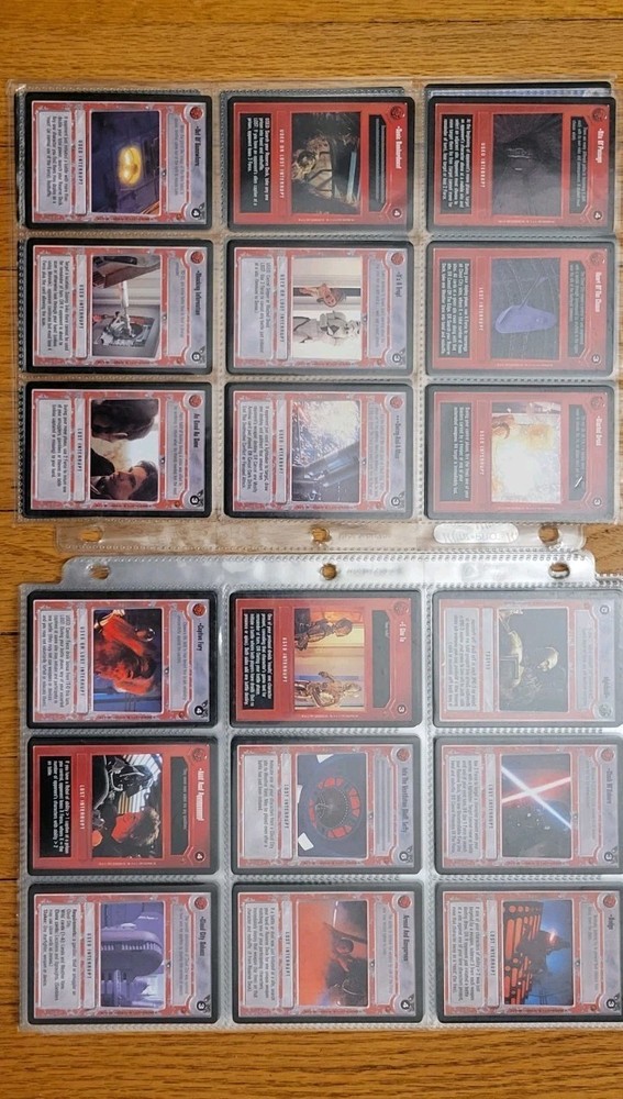 Decipher Star Wars CCG - Cloud City Complete Set VG