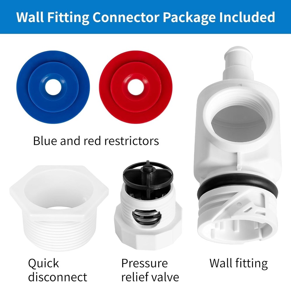 9-100-9001 Universal Wall Fitting Connector for Polaris Pool Sweep