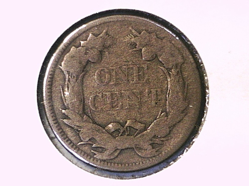 1857 Flying Eagle Cent Genuine Raw Ungraded 00979